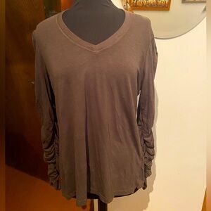Wilt Long Sleeve V Neck Top